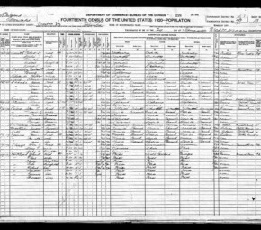 En el censo de 1920, se registró que Frances Miramon y sus hermanos vivían con Alex y Mary en el Rancho Orange.