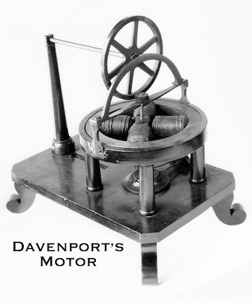 A current picture of a Davenport motor.