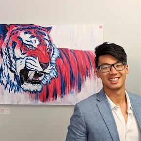 A picture of artist Andrew Lee.