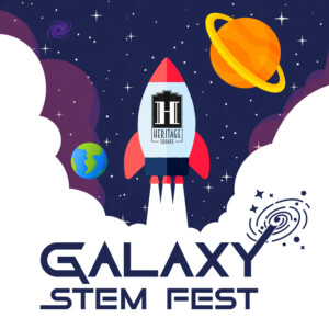 An image promoting Galaxy S.T.E.M. Fest at Heritage Square on May 4, 2024.