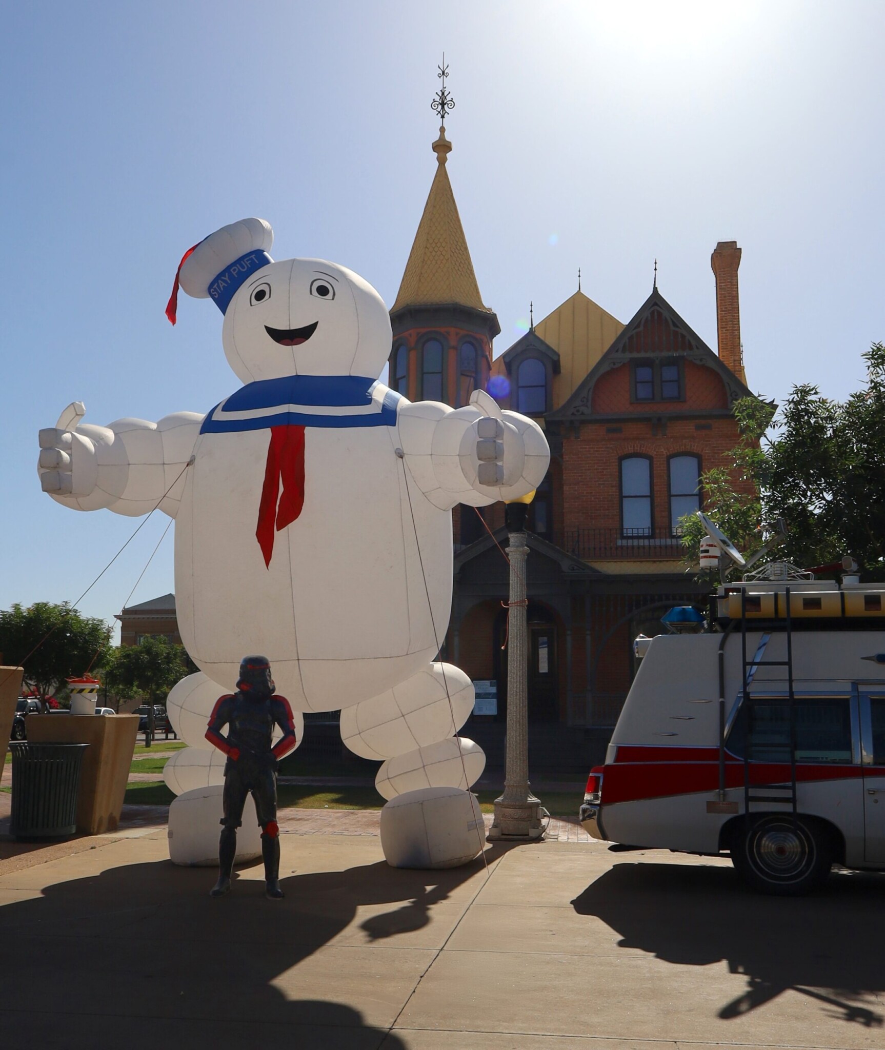 Ghostbusters at Galaxy STEM Fest 2024 Heritage Square